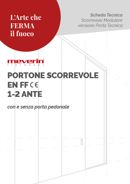 scheda Porta Tecnica Scorrevole CE MEVERIN