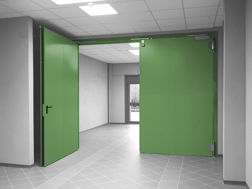 Single and double leaf “Magnum” technical large door