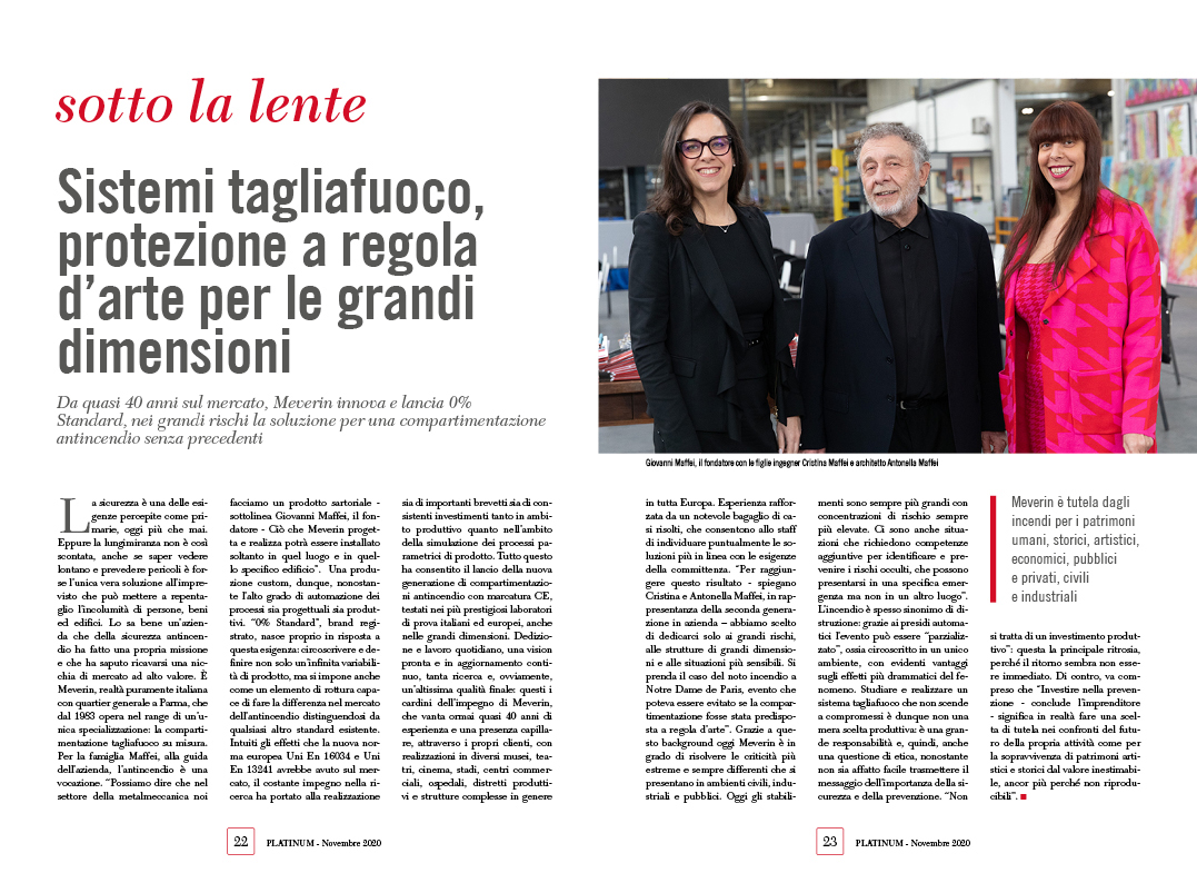 Meverin intervista su Platinum - IL SOLE 24 ORE novembre 2020 meverin intervista platinum ilsole24ore novembre 2020 2