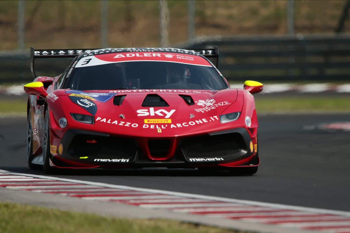 Max Mugelli Ferrari Challenge Hockenheim Meverin 1