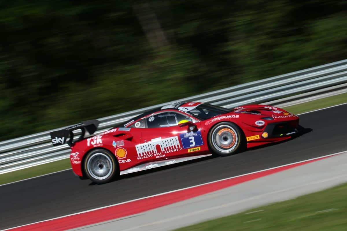 Max Mugelli Ferrari Challenge Hockenheim Meverin 2