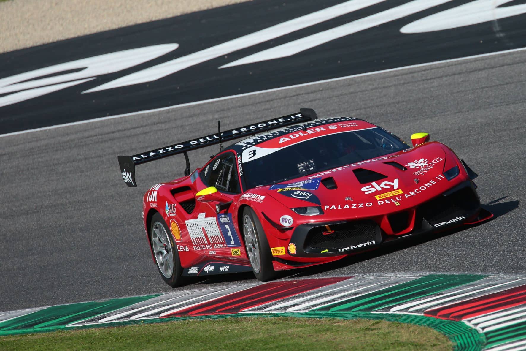 Max Mugelli Ferrari Challenge Mugello22 Meverin 3