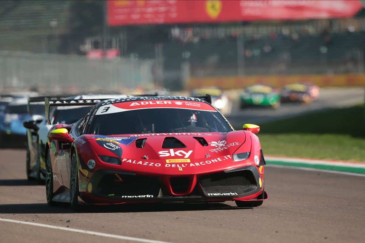 Max Mugelli Ferrari Challenge finali imola 2022 Meverin 08