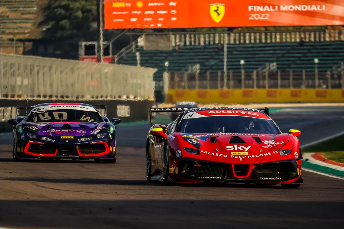 Max Mugelli Ferrari Challenge finali imola 2022 Meverin 3