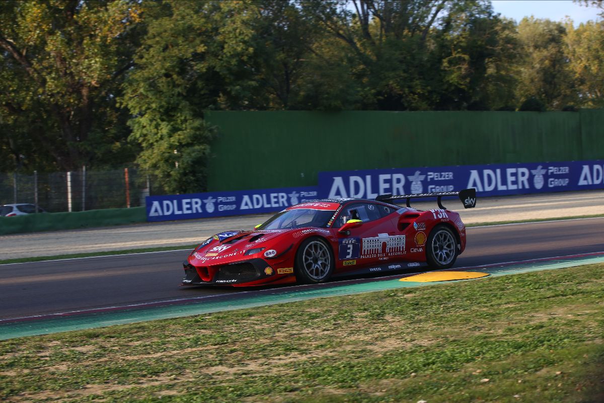 Max Mugelli Ferrari Challenge finali imola 2022 Meverin 4