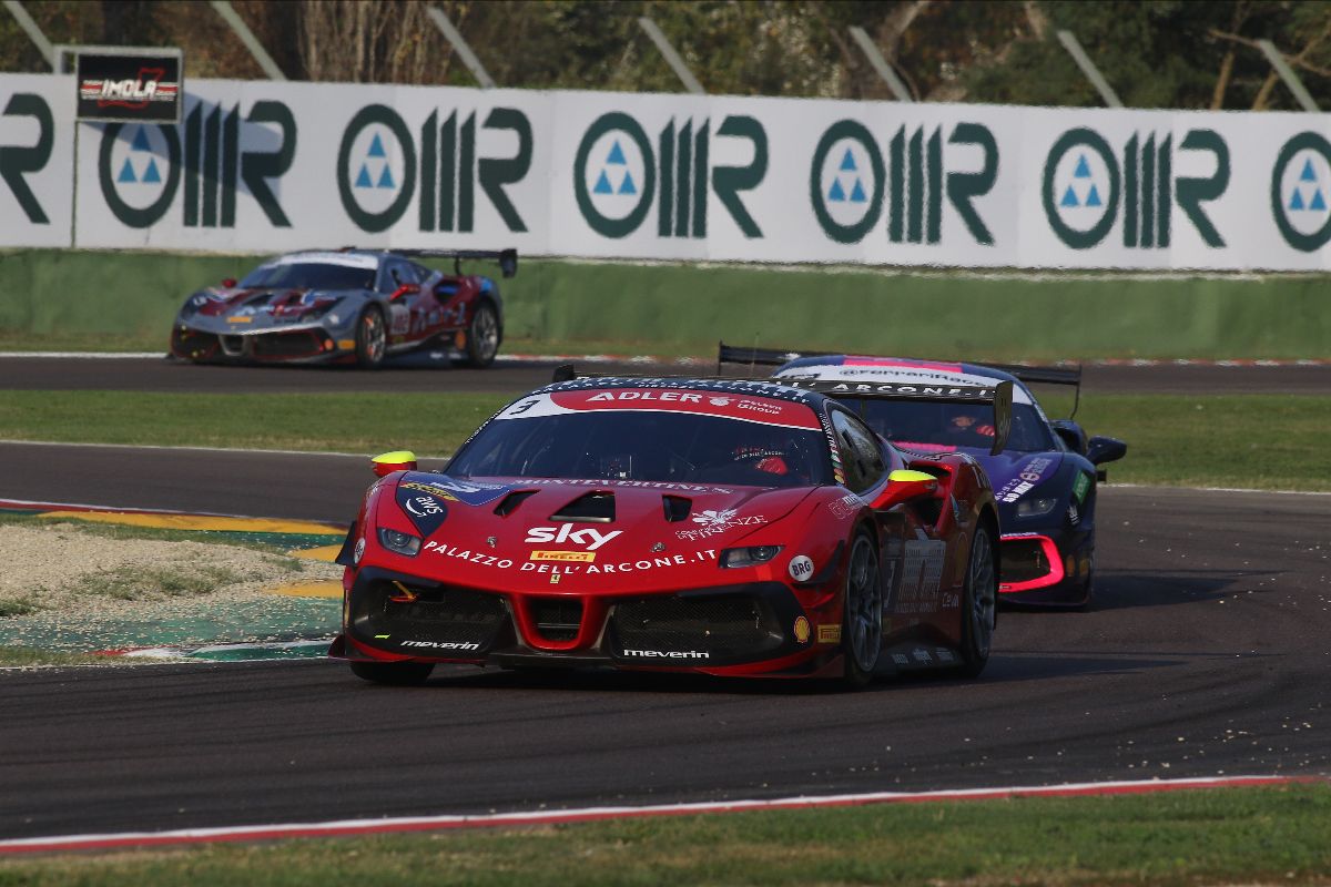 Max Mugelli Ferrari Challenge finali imola 2022 Meverin 5