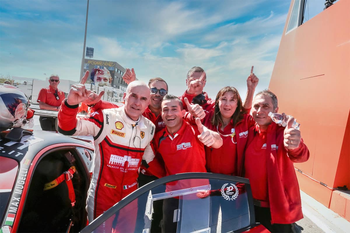 Max Mugelli Ferrari Challenge 2023 Valencia gara2 2