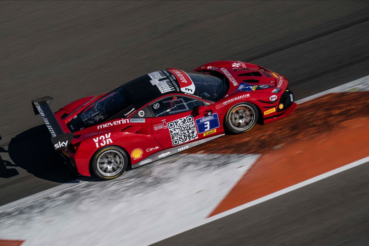 Max Mugelli Ferrari Challenge 2023 Valencia gara 1