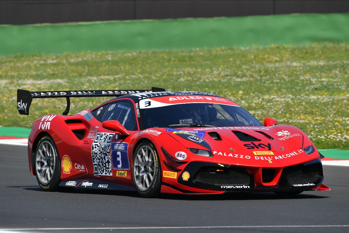 Max Mugelli Ferrari Challenge 2023 Misano 02