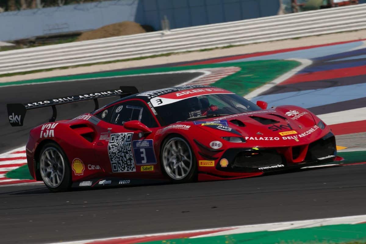 Max Mugelli Ferrari Challenge 2023 Misano gara2