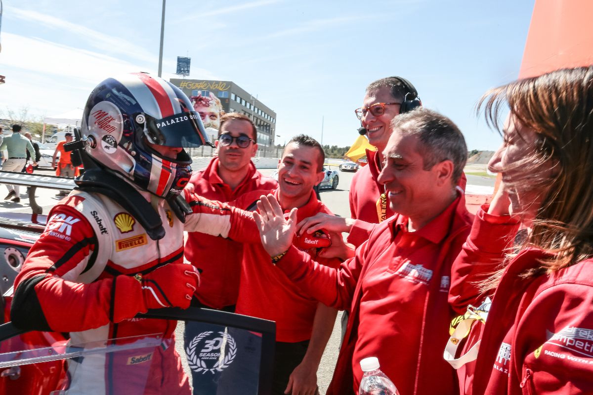 Max Mugelli Ferrari Challenge 2023 Valencia gara 2