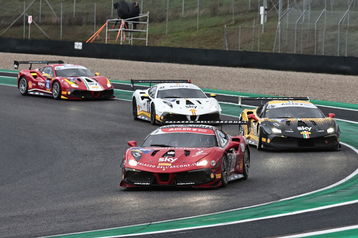 Max Mugelli Ferrari Challenge 2023 mugello 2