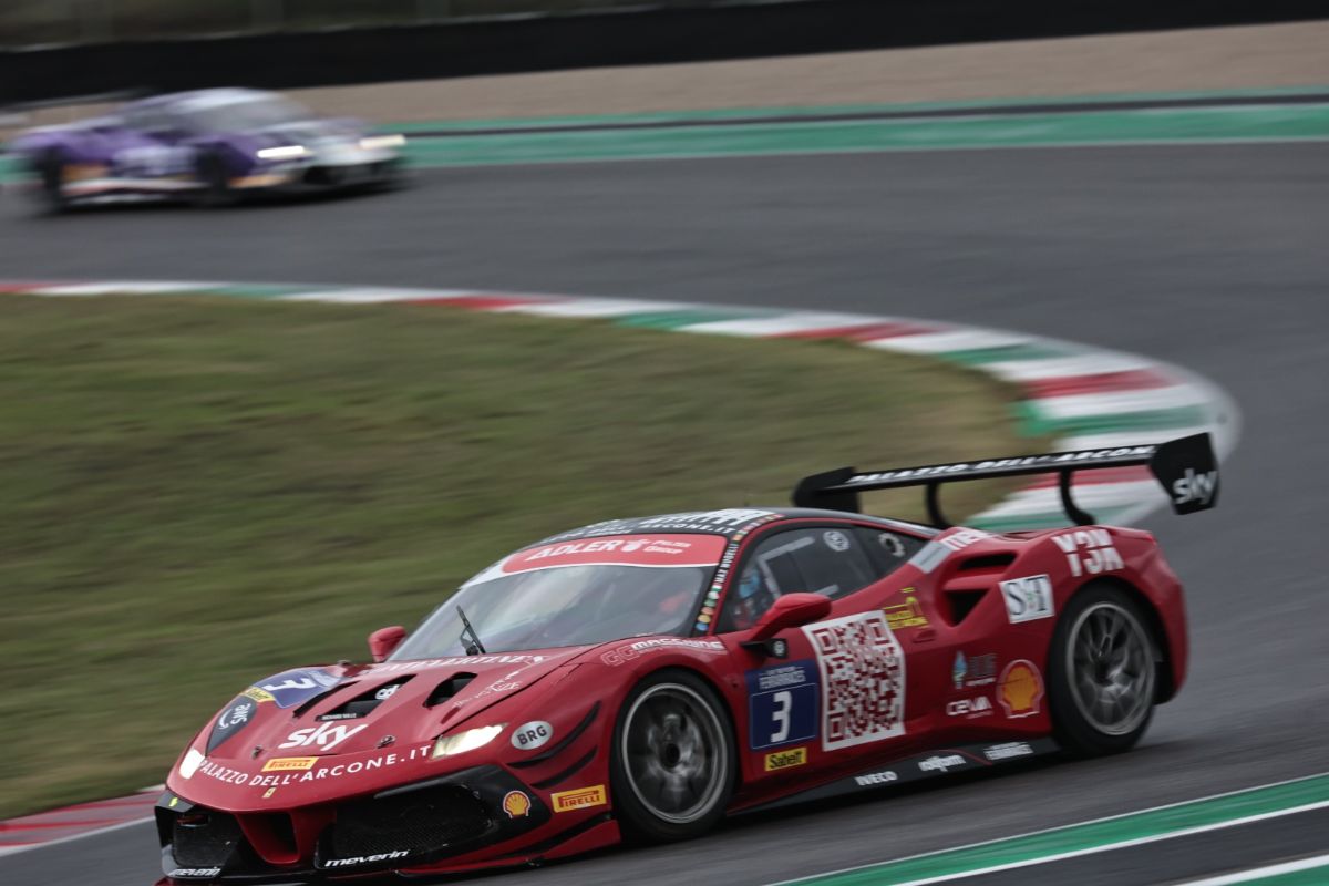 Max Mugelli Ferrari Challenge 2023 mugello 3