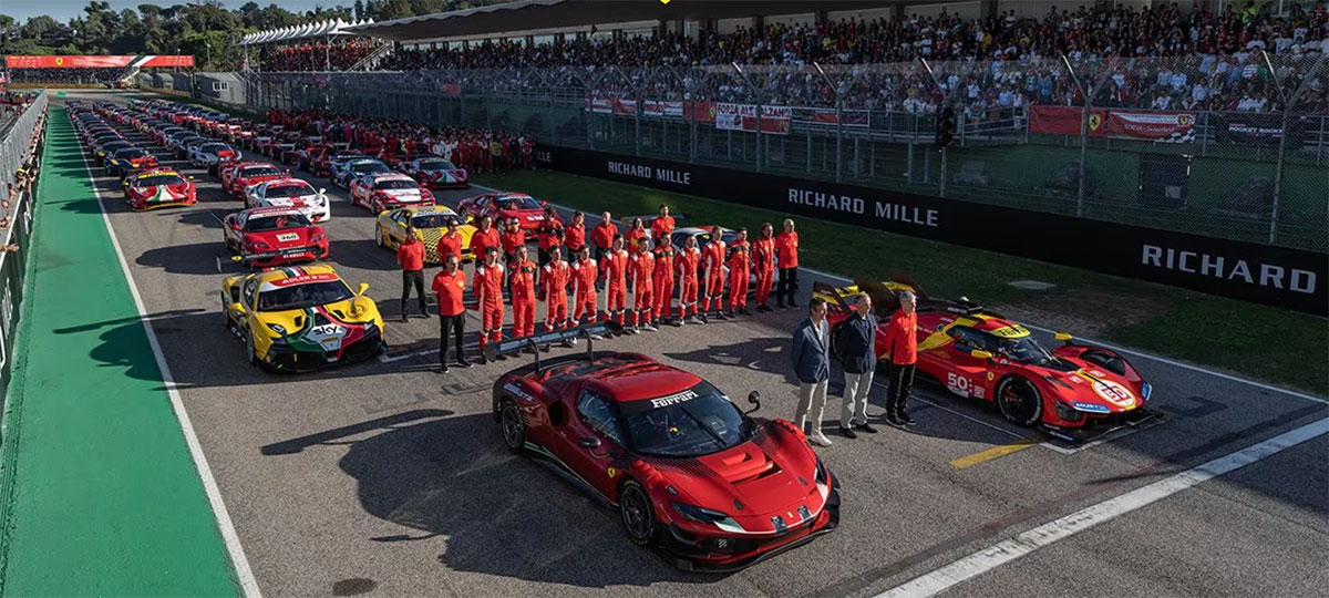 Max Mugelli Ferrari Challenge 2023 tutti i piloti