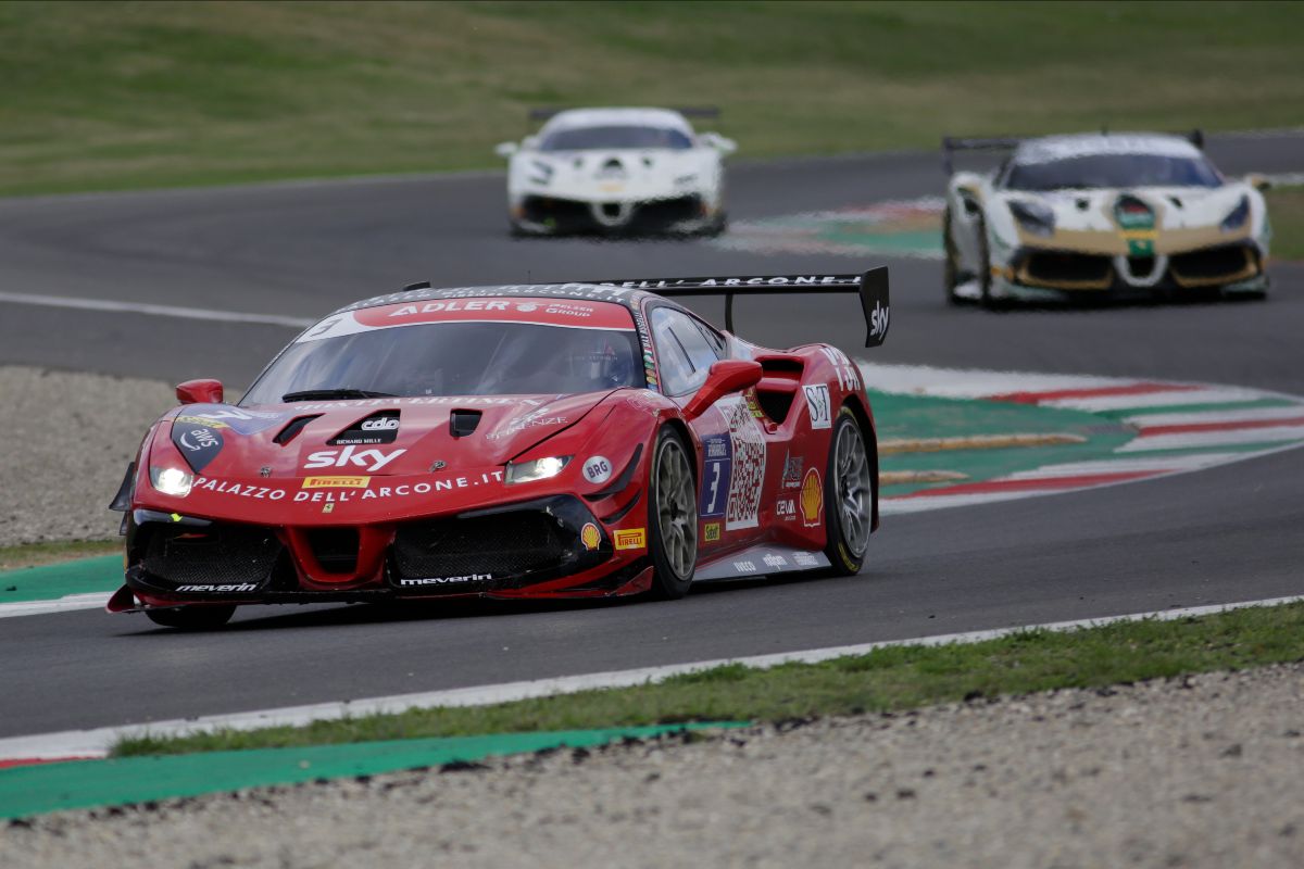 Max Mugelli Ferrari Challenge 2023 mugello 07