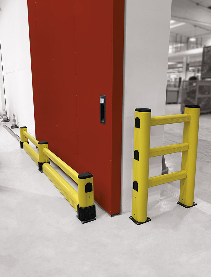 Soluzioni di sicurezza flessibili – Barriere Flessibili barriere protezione porte antincendio meverin