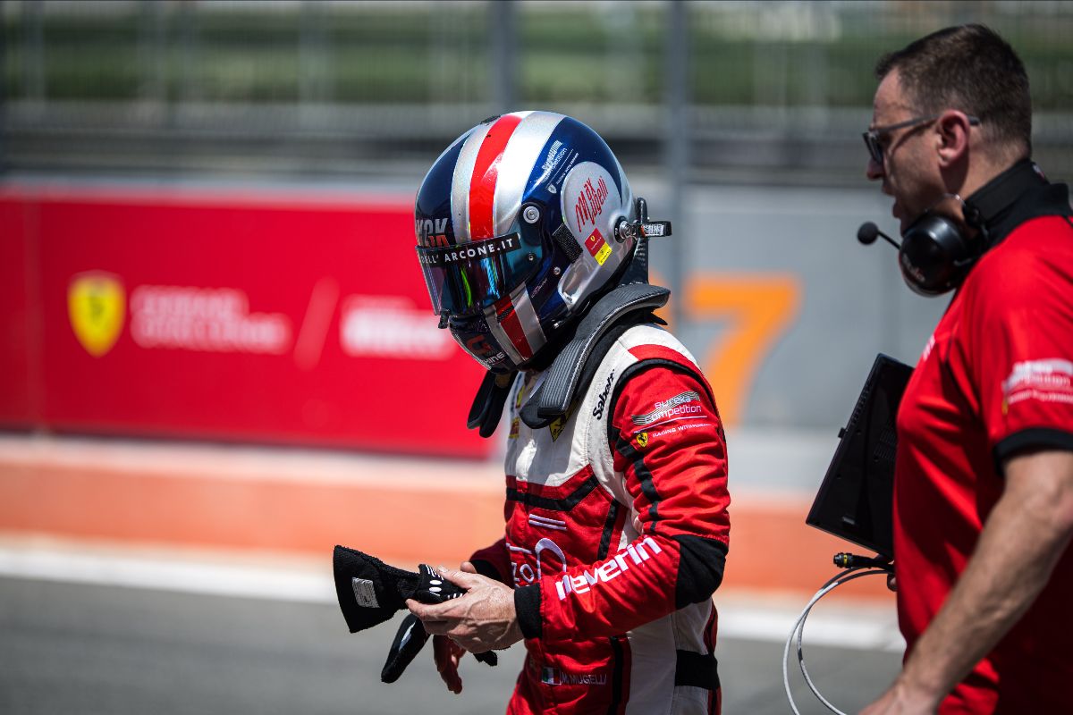 Max Mugelli Ferrari Challenge 2025 SPA Meverin 001