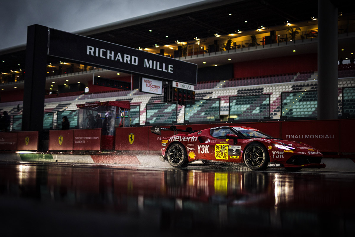 Max Mugelli Ferrari Challenge 2025 Mugello Finali Mondiali, Meverin Max Mugelli Ferrari Challenge 2025 Finali Mondiali Meverin 001