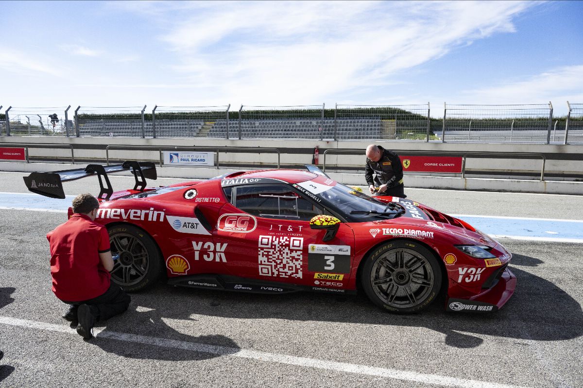 Max Mugelli Ferrari Challenge 2026 Le Castellet Meverin 001
