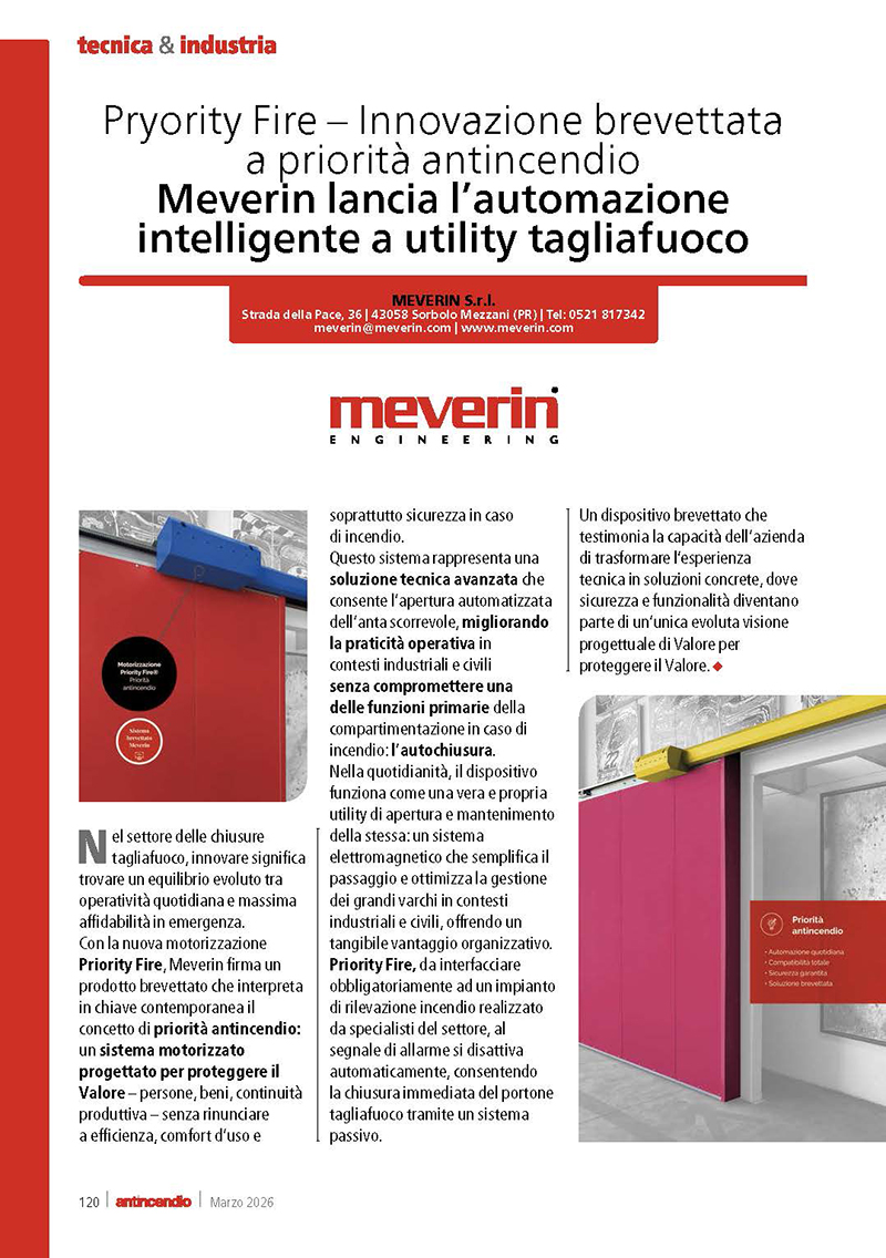 Pryority Fire – Patented fire priority innovation - Meverin