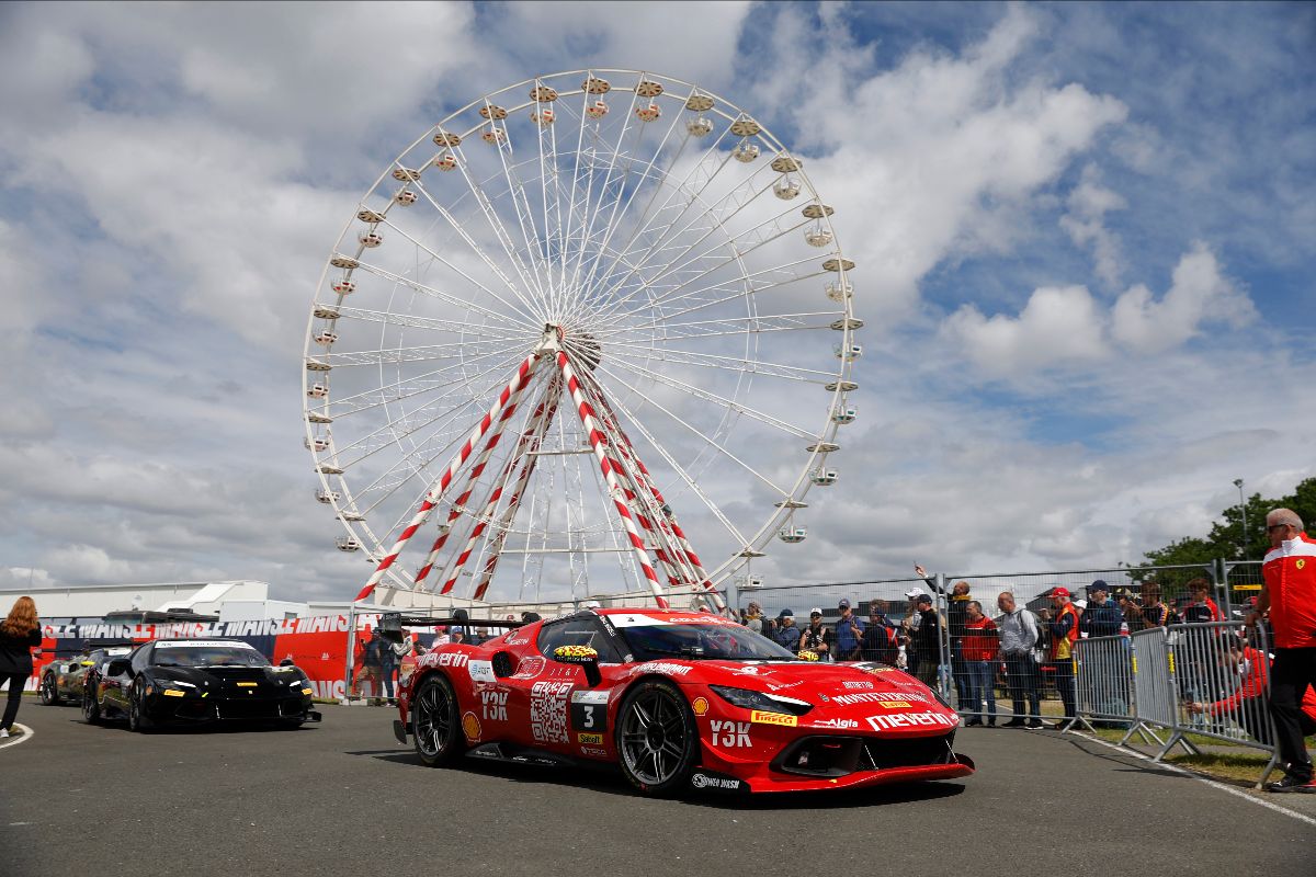 Max Mugelli Ferrari Challenge 2026 Le Mans, Meverin Max Mugelli Ferrari Challenge 2026 Le Mans Meverin 01