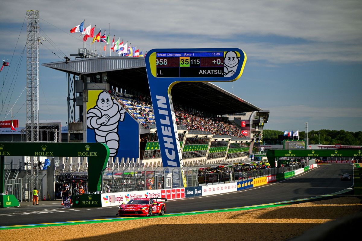 Max Mugelli Ferrari Challenge 2026 Le Mans, Meverin Max Mugelli Ferrari Challenge 2026 Le Mans Meverin 06