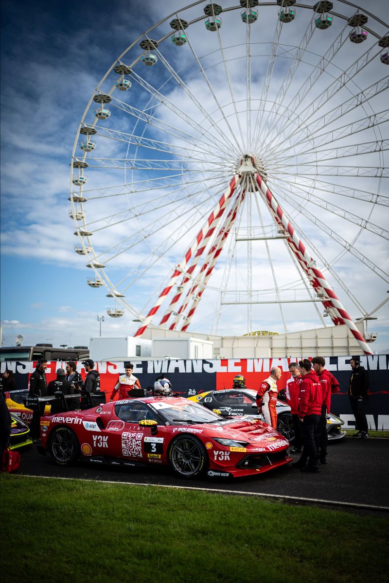 Max Mugelli Ferrari Challenge 2026 Le Mans, Meverin Max Mugelli Ferrari Challenge 2026 Le Mans Meverin 08